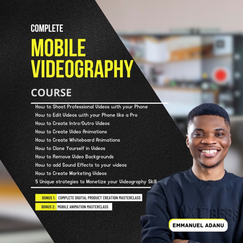 Mobile Videography Course: Learn How to Create Quality Videos with Your Phone cover art