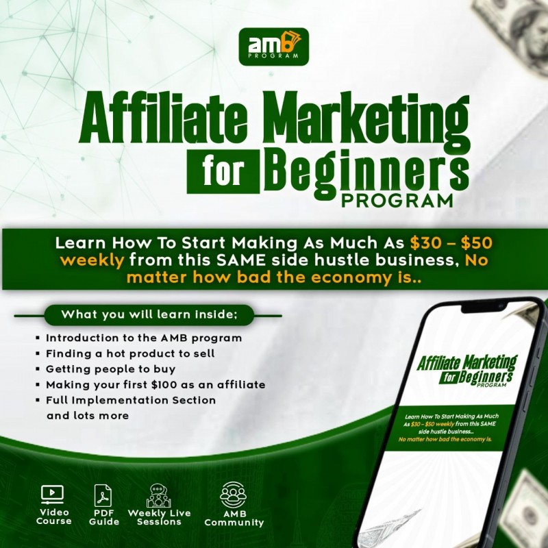 AFFILIATE MARKETING FOR BEGINNERS (AMB) cover art