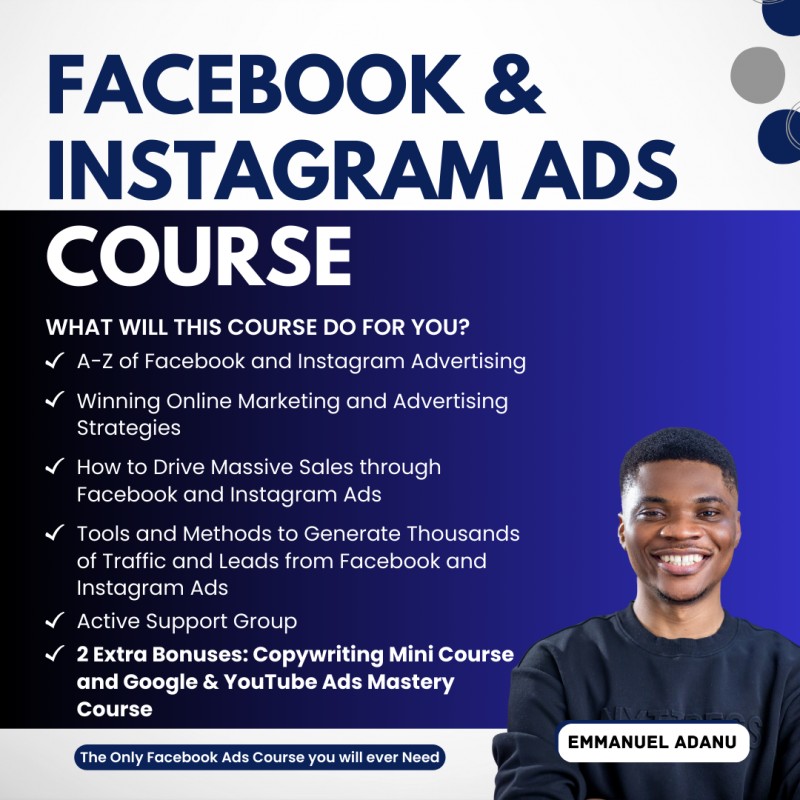 Facebook and Instagram Ads Academy: Sell More of your Products with Facebook Ads cover art