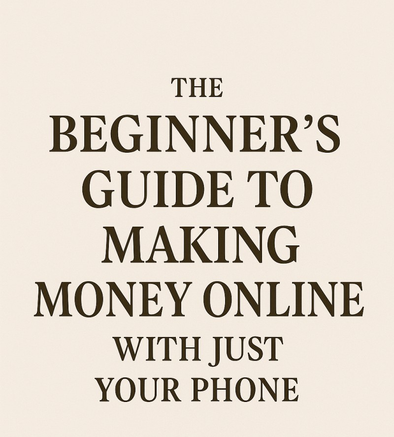The Beginner's Guide to Making Money Online With Just Your Phone cover art